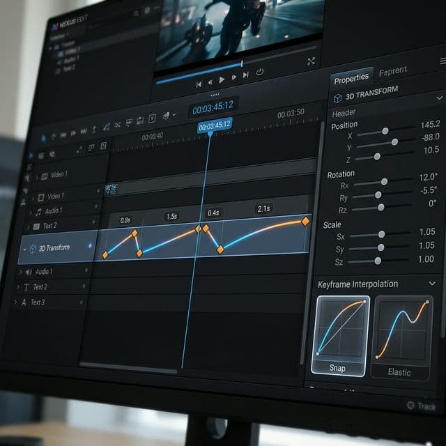 Total control over your 3D path with multi-point keyframes